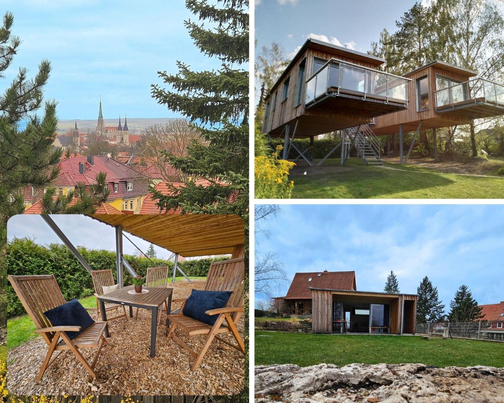 Baumhaus Und Tinyhaus Vila Mühlhausen Exterior foto