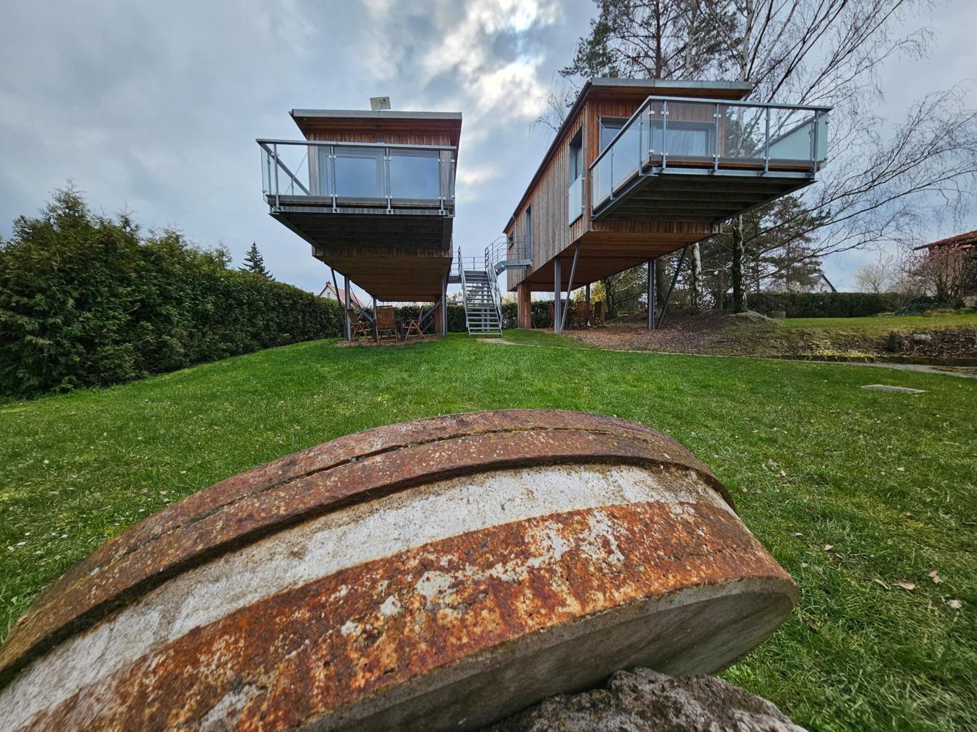 Baumhaus Und Tinyhaus Vila Mühlhausen Exterior foto