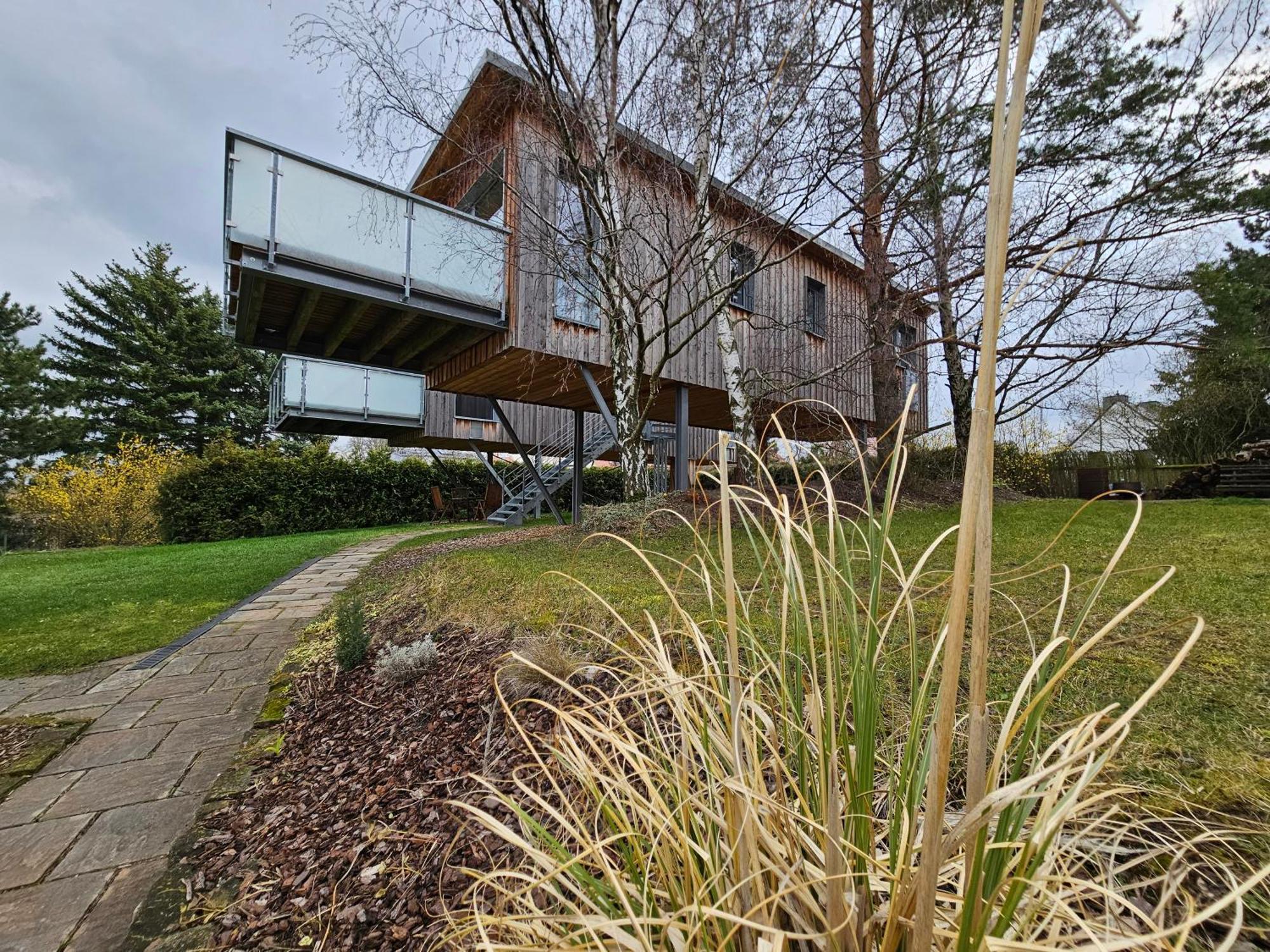 Baumhaus Und Tinyhaus Vila Mühlhausen Exterior foto